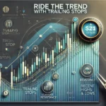 Dall·e 2024 12 22 12.50.36   A Sleek And Professional Banner Image For An Article Titled 'ride The Trend With Trailing Stops.' The Design Features A Stock Chart With A Highlighted